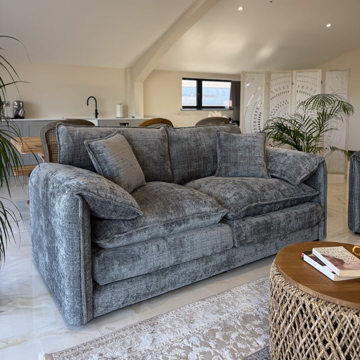 Solaya Sofa Grey 3 Seater