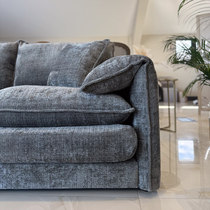 Solaya Sofa Grey 3 Seater