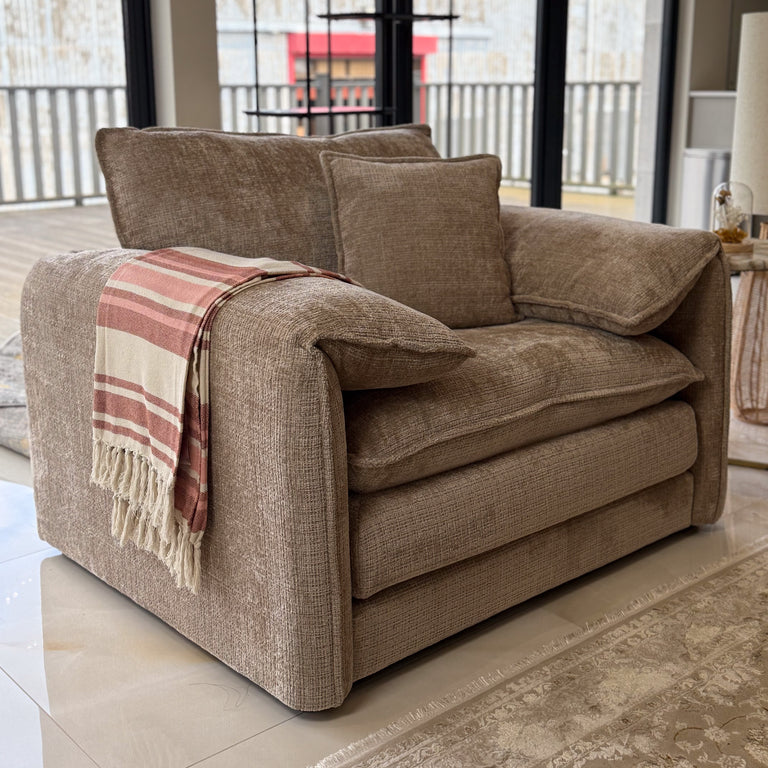 Solaya Sofa Beige Armchair