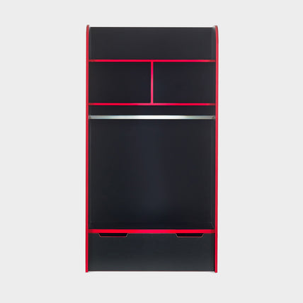 Indigo Gaming Bunk Bed Black & Red