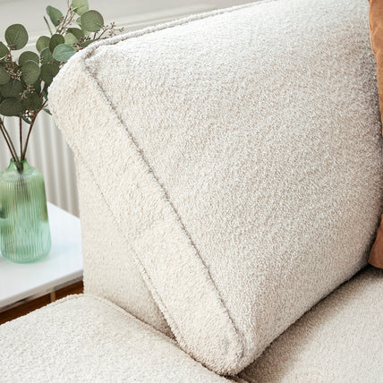 Inga Fullback Sofa Beige U Shape Corner