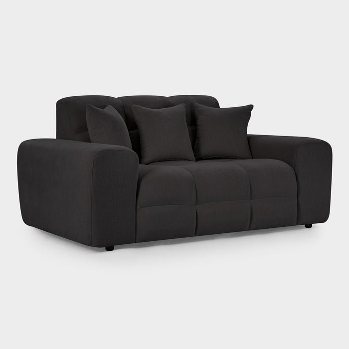 Jacob Sofa 2 Seater Black