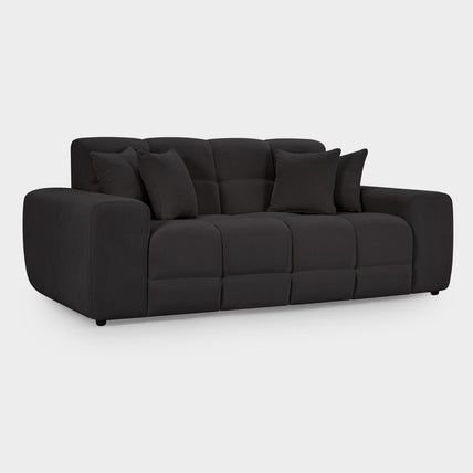 Jacob Sofa 3 Seater Black