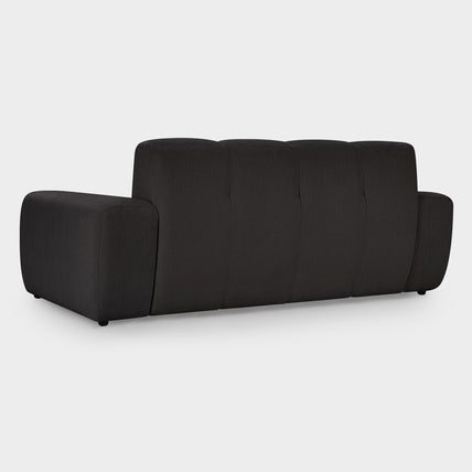 Jacob Sofa 3 Seater Black