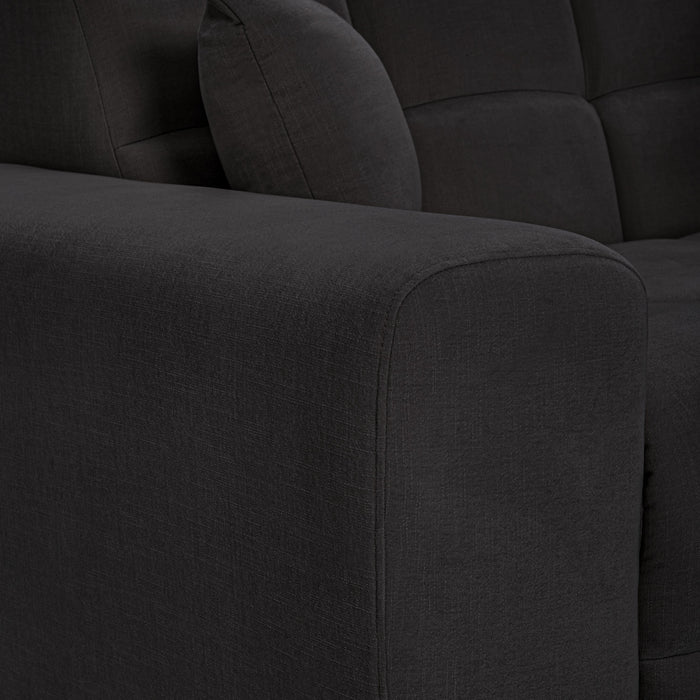 Jacob Sofa 2 Seater Black