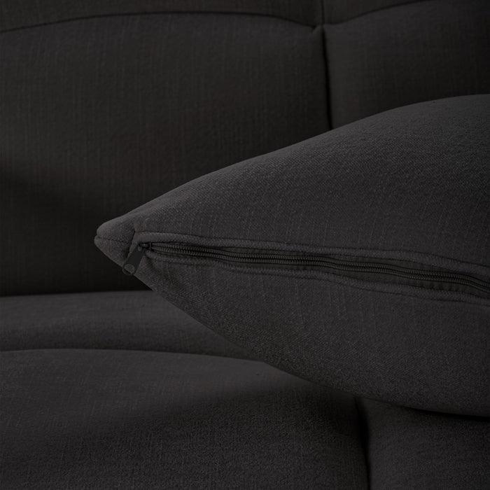 Jacob Sofa 3 Seater Black