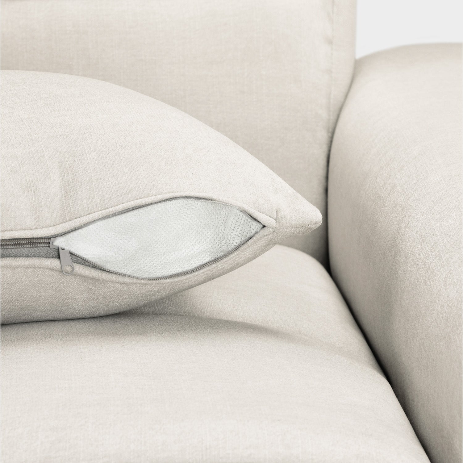 Jacob Sofa Natural Left Hand Facing Corner