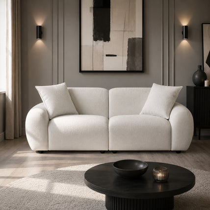 Jasmine Sofa Beige 2 Seater