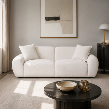 Jasmine Sofa Stone 2 Seater
