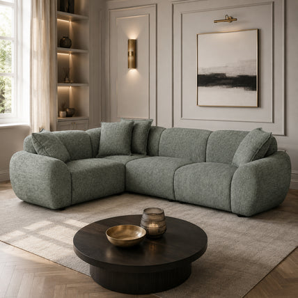 Jasmine Sofa Grey Universal Corner