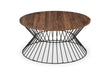 Jora Coffee Table Black/Walnut