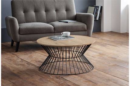 Jora Coffee Table Oak/Black