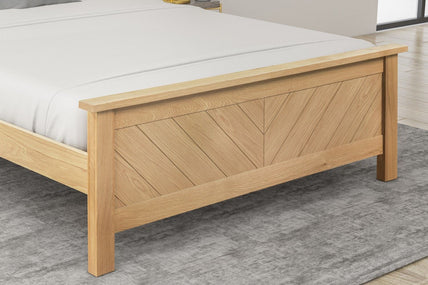 Kenji Bed Frame Double Oak