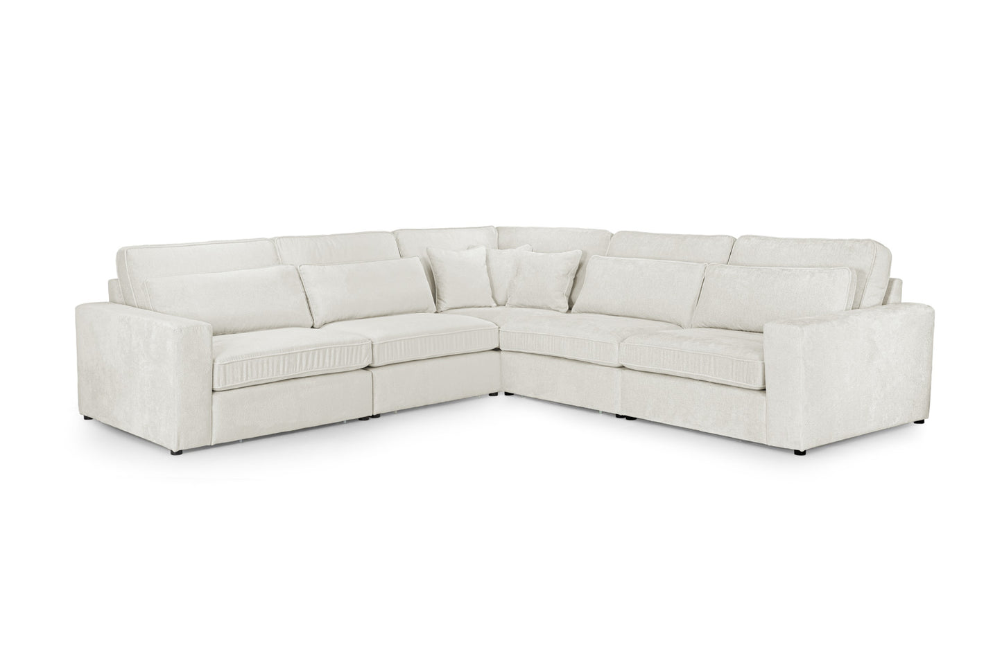 Kiana Modular Sofa Ivory Large Corner