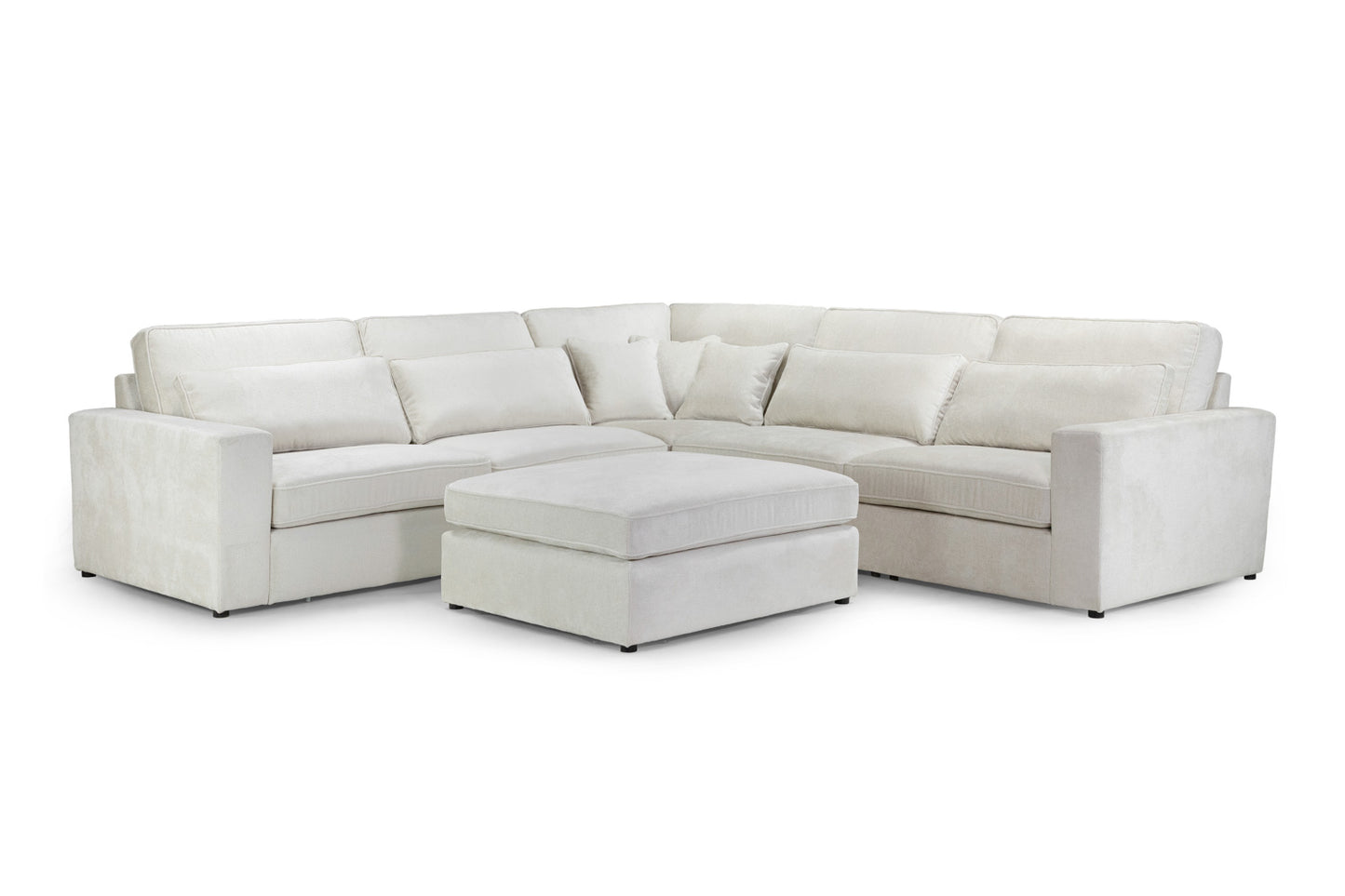 Kiana Modular Sofa Ivory Large Corner