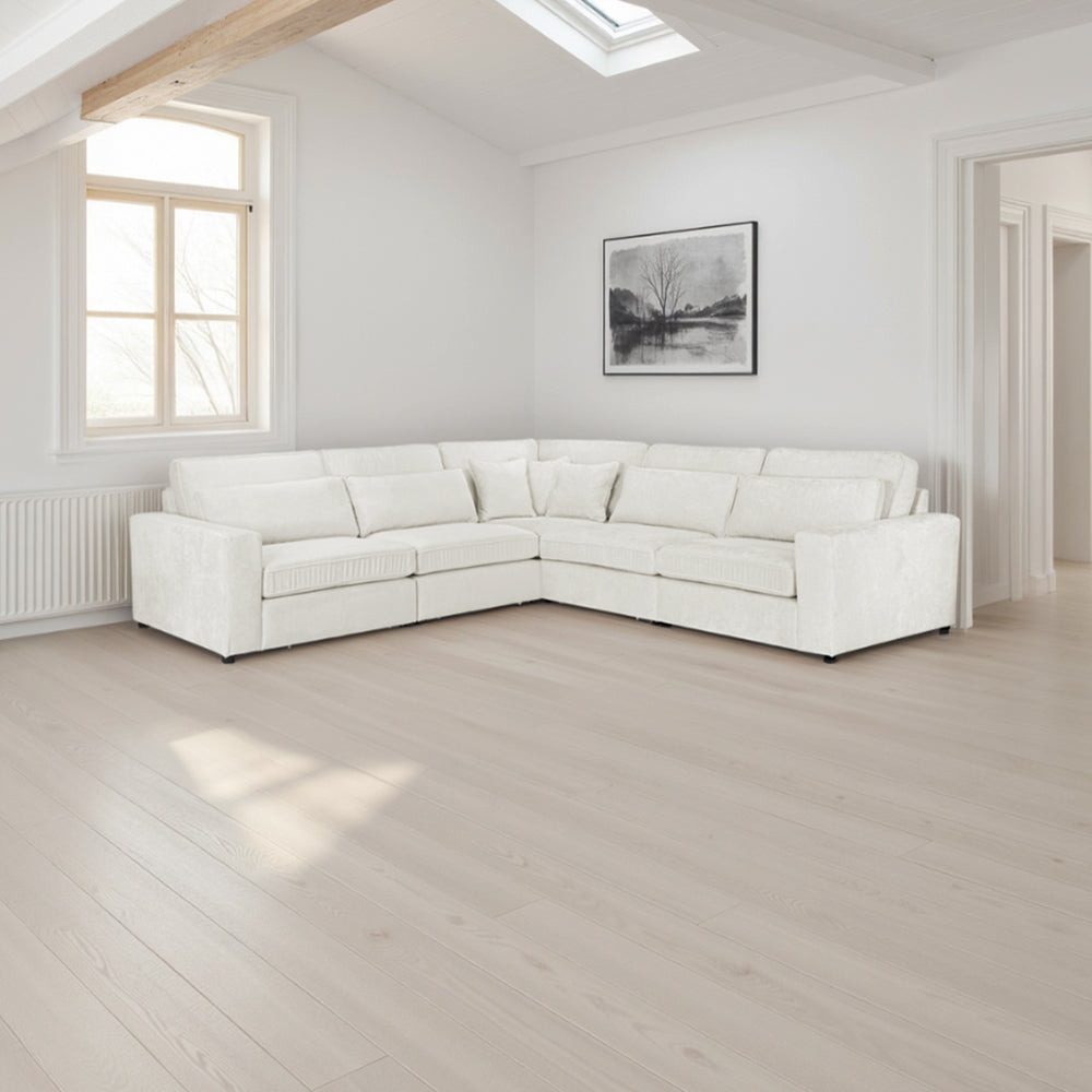 Kiana Modular Sofa Ivory Large Corner