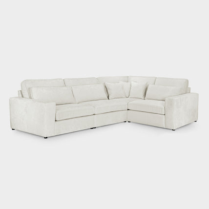 Kiana Modular Sofa Ivory Right Hand Facing Corner