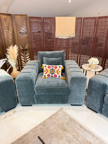 Clover Sofa Grey Armchair