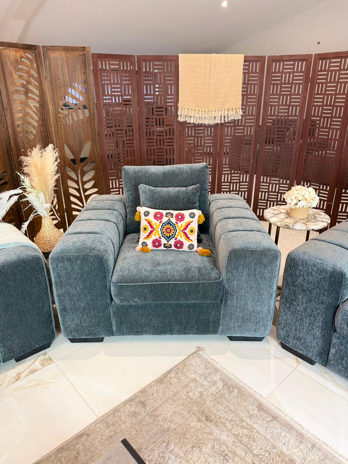 Clover Sofa Grey Armchair