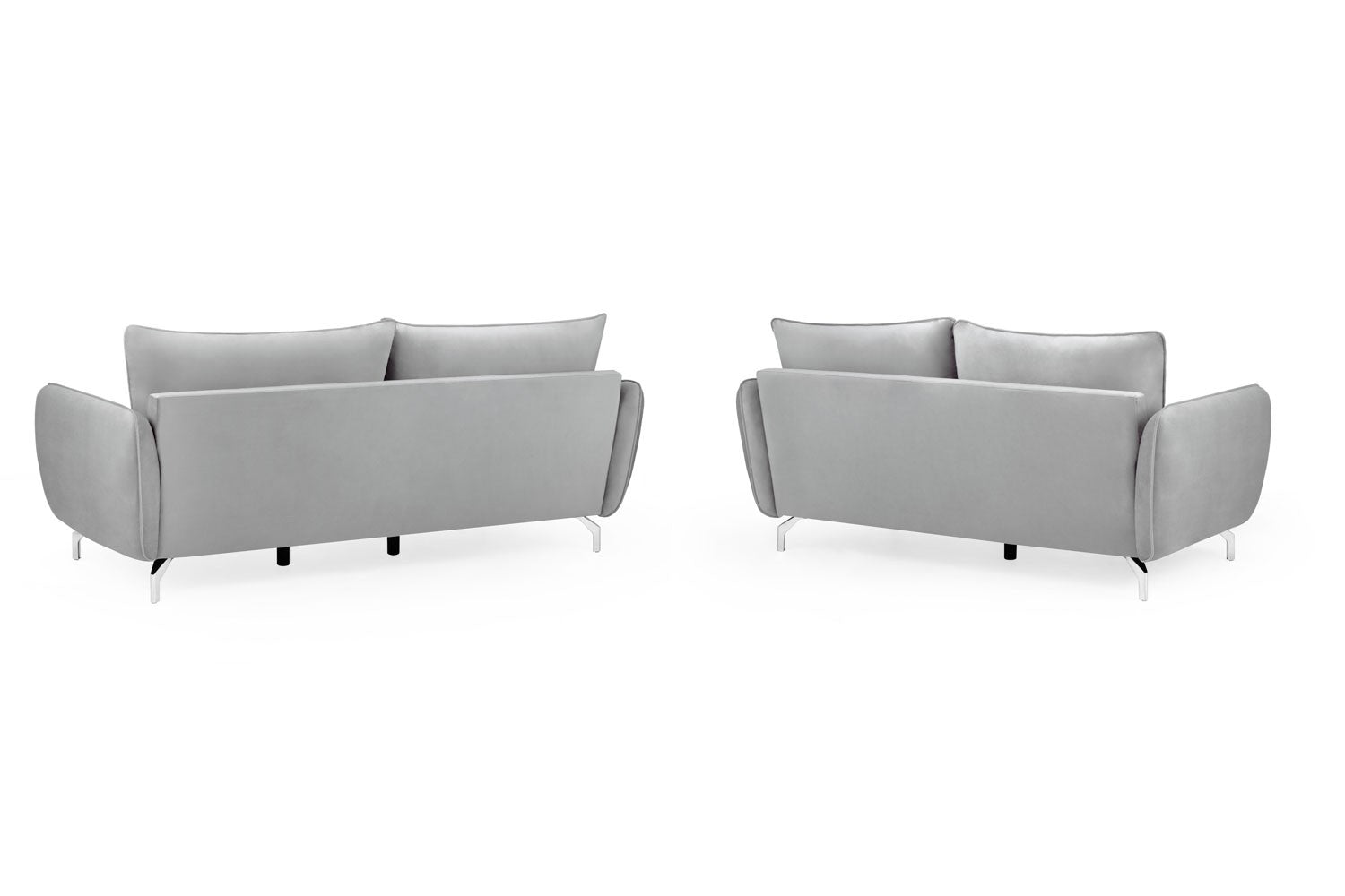 Lavard Sofa Plush Grey 3+2 Set