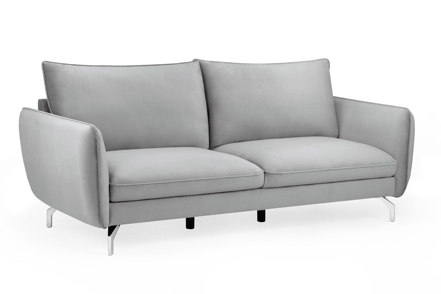 Lavard Sofa Plush Grey 3 Seater