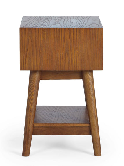 Leif 1 Drawer Side Table Ash