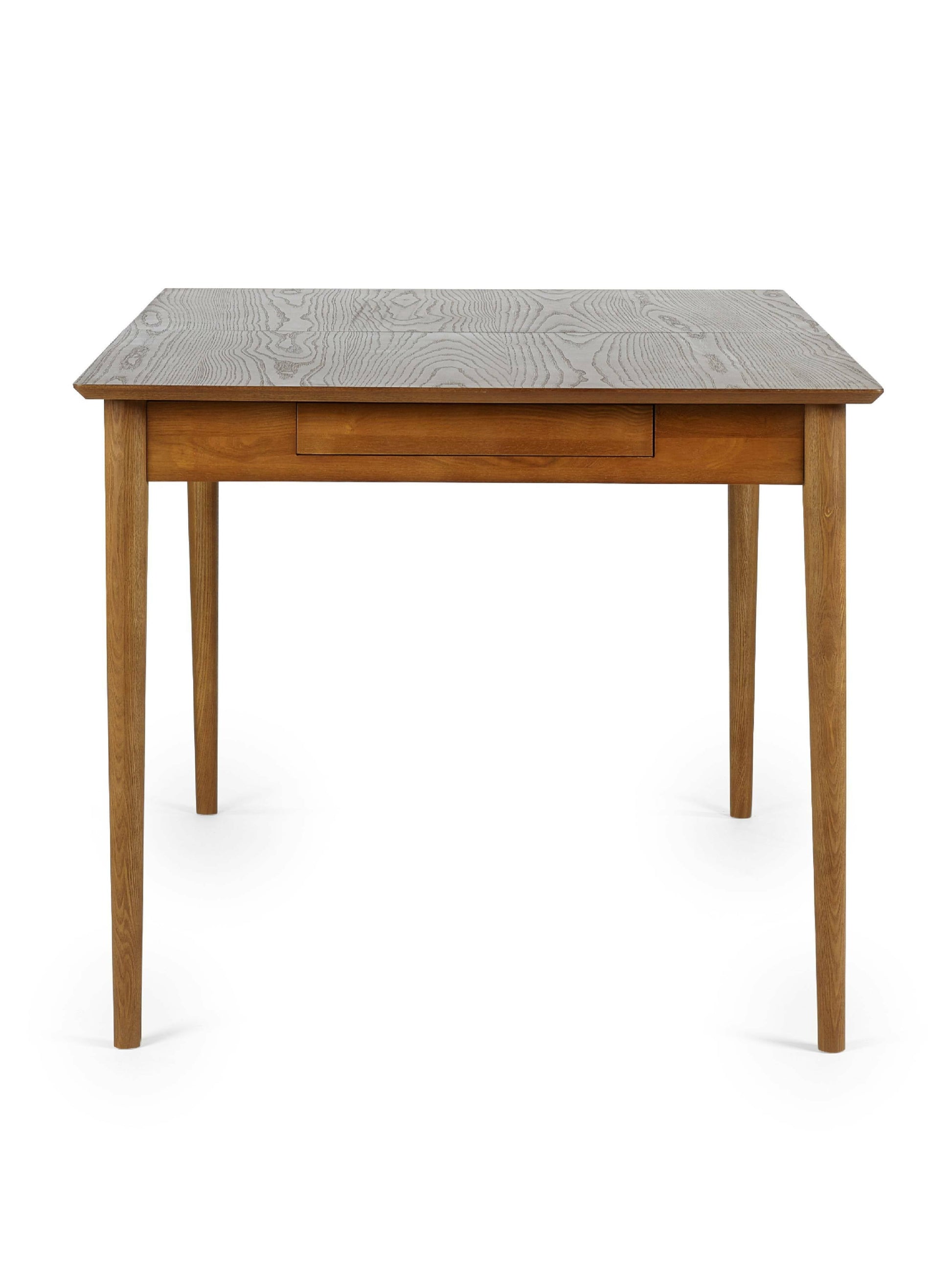 Leif Extending Dining Table With 2 Drawers Ash