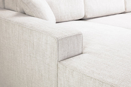 Leo Cinema Sofa Beige U Shape Corner