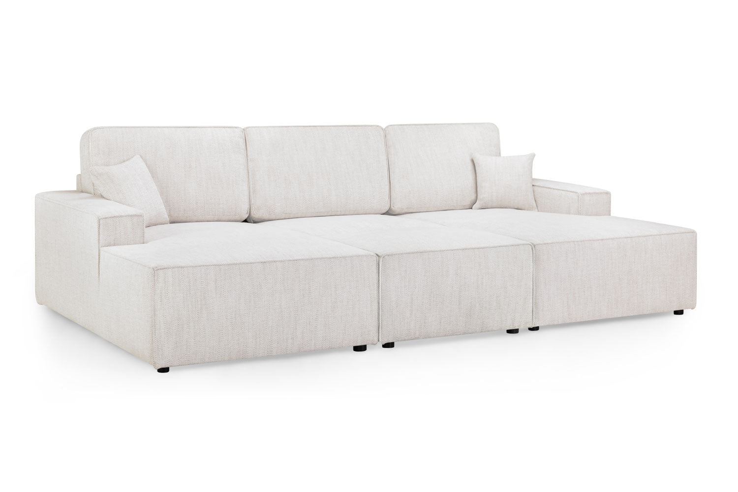 Leo Cinema Sofa Beige U Shape Corner