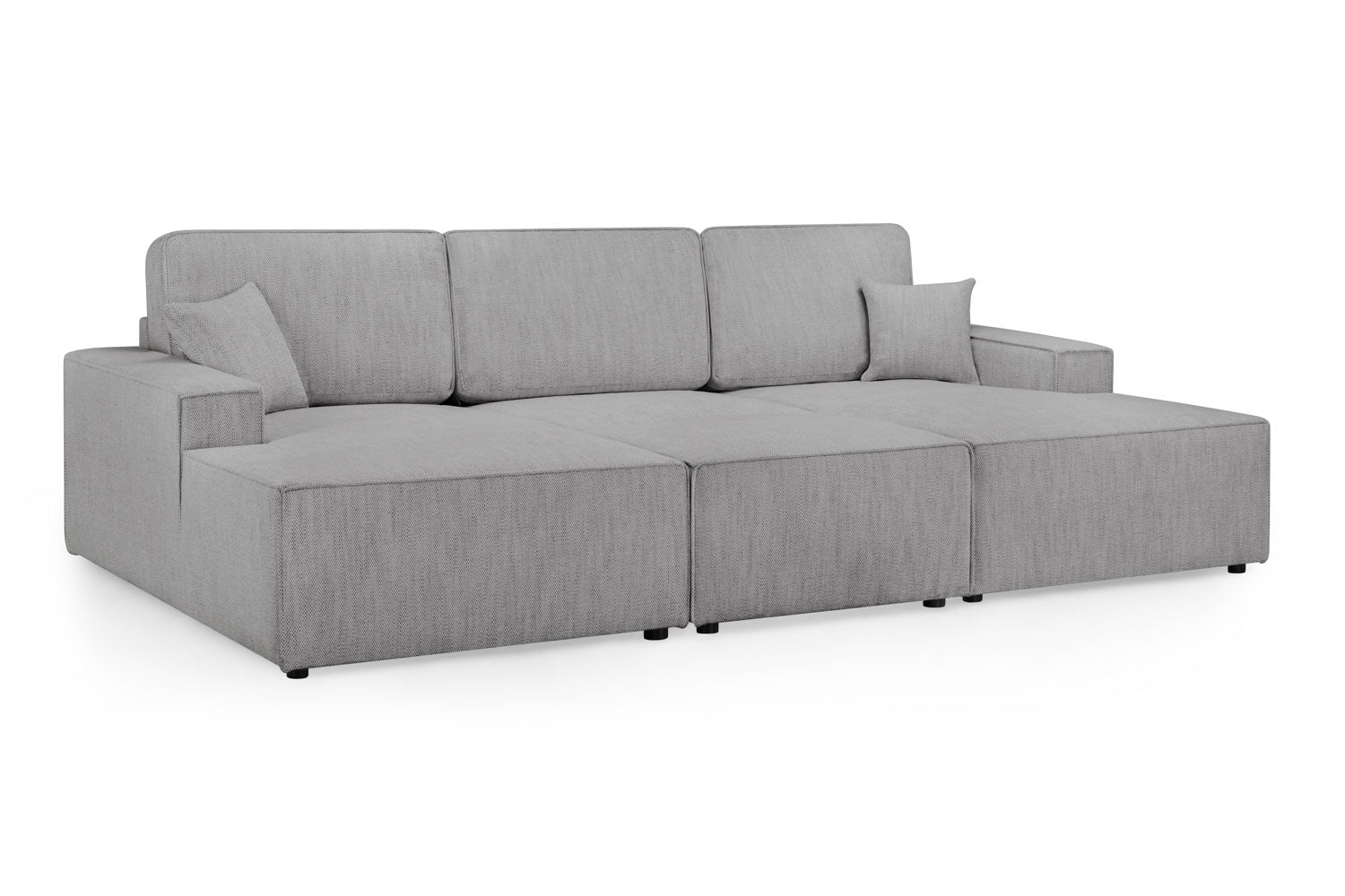 Leo Cinema Sofa Grey U Shape Corner