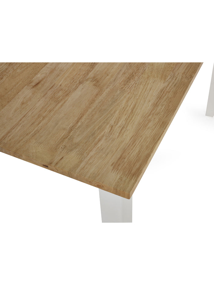 Levity Small Dining Table Natural/White
