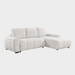 Lora Sofa Bed Stone Right Hand Facing Corner