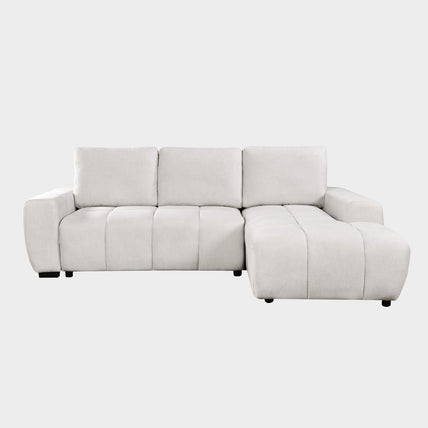 Lora Sofa Bed Stone Right Hand Facing Corner