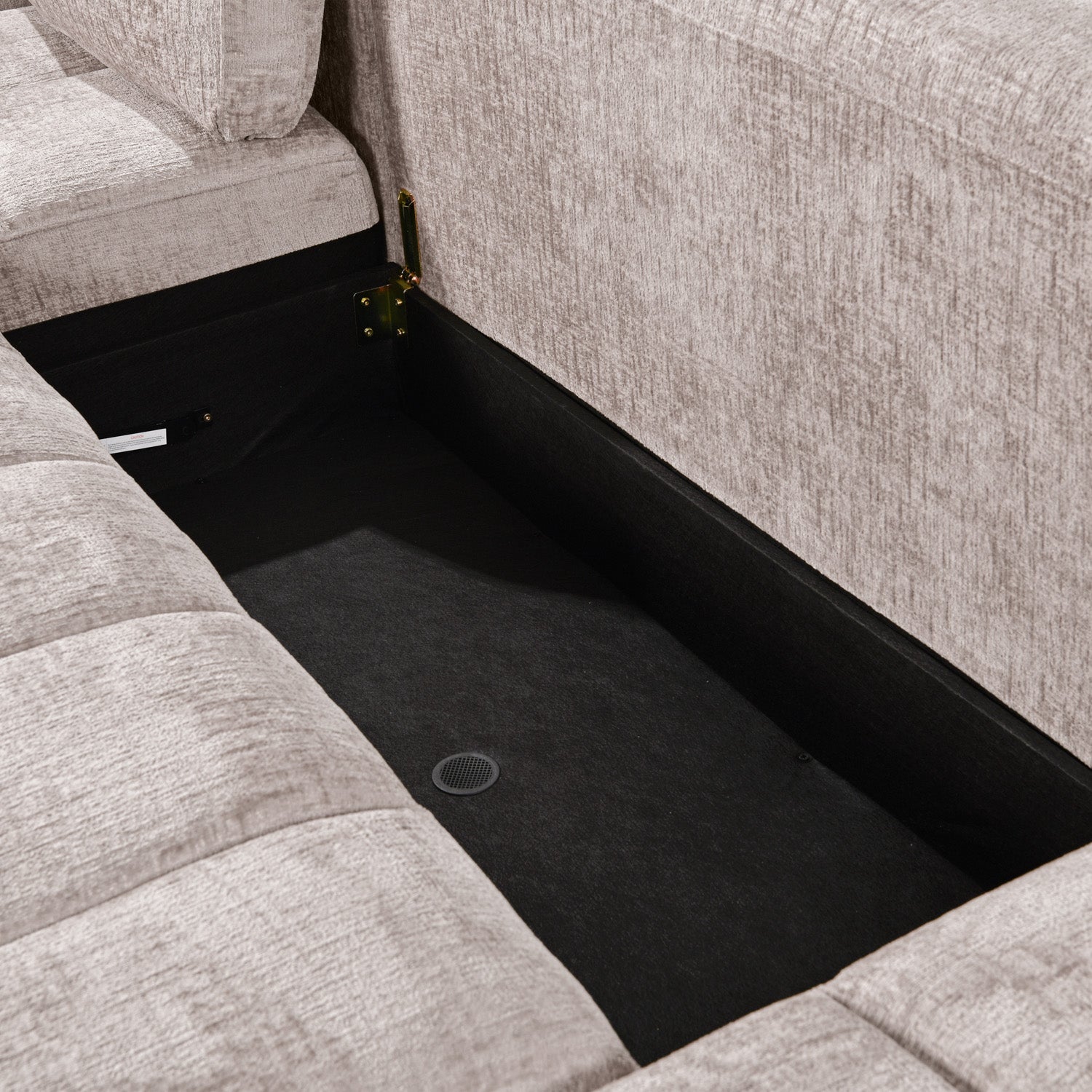 Lora Sofa Bed U Shape Corner Mushroom