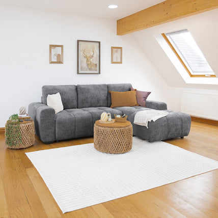 Lora Sofa Bed Graphite Right Hand Facing Corner