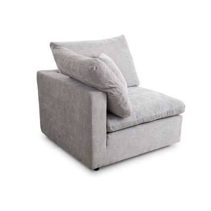 Lotus Feather Sofa Grey Modular Corner