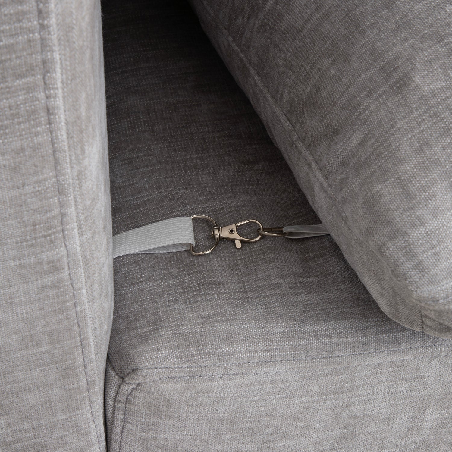 Lotus Feather Sofa Grey Modular Corner