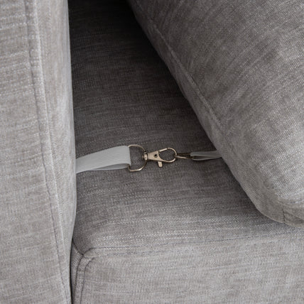 Lotus Feather Sofa Grey Modular Corner