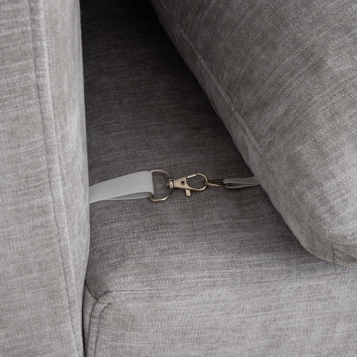 Lotus Feather Sofa Grey Modular Corner