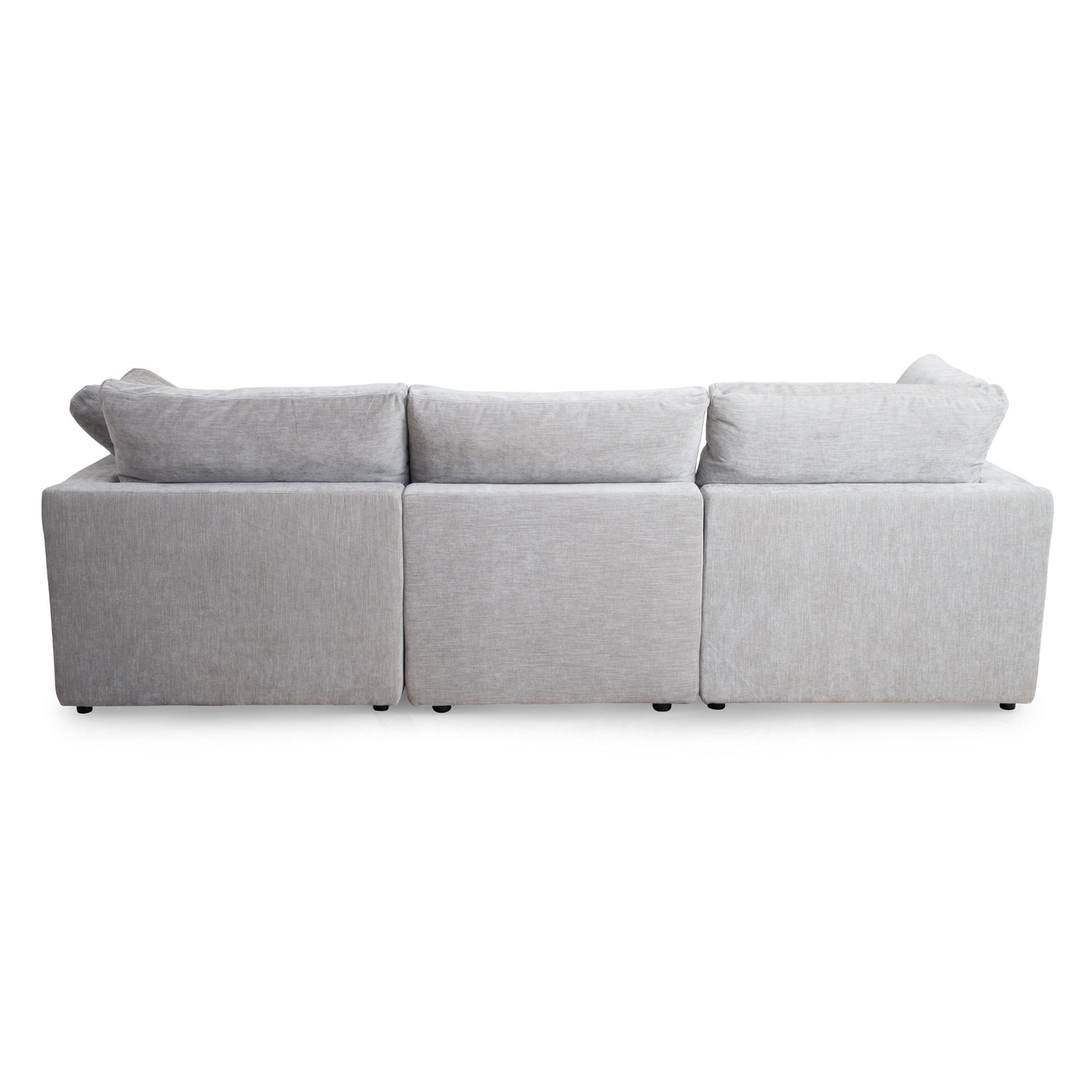 Lotus Feather Sofa Grey Modular Corner
