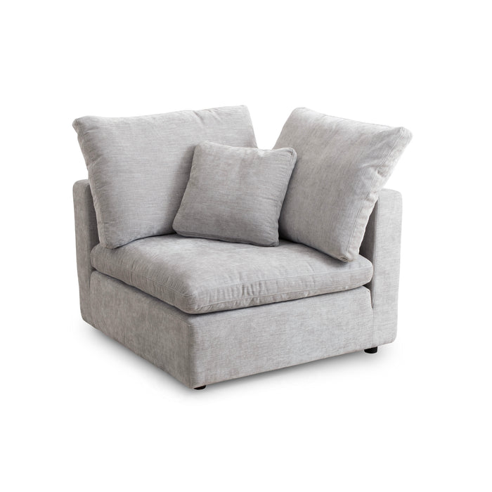 Lotus Feather Sofa Grey Modular Corner