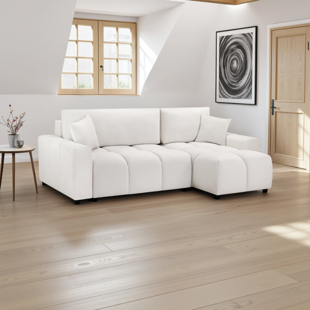 Luki Sofa Bed Beige Universal Corner