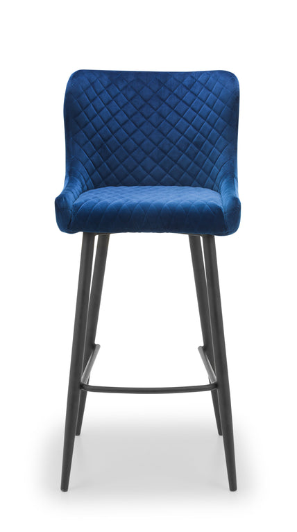 Lumin Bar Stool Blue/Black