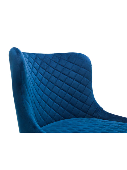 Lumin Bar Stool Blue/Black