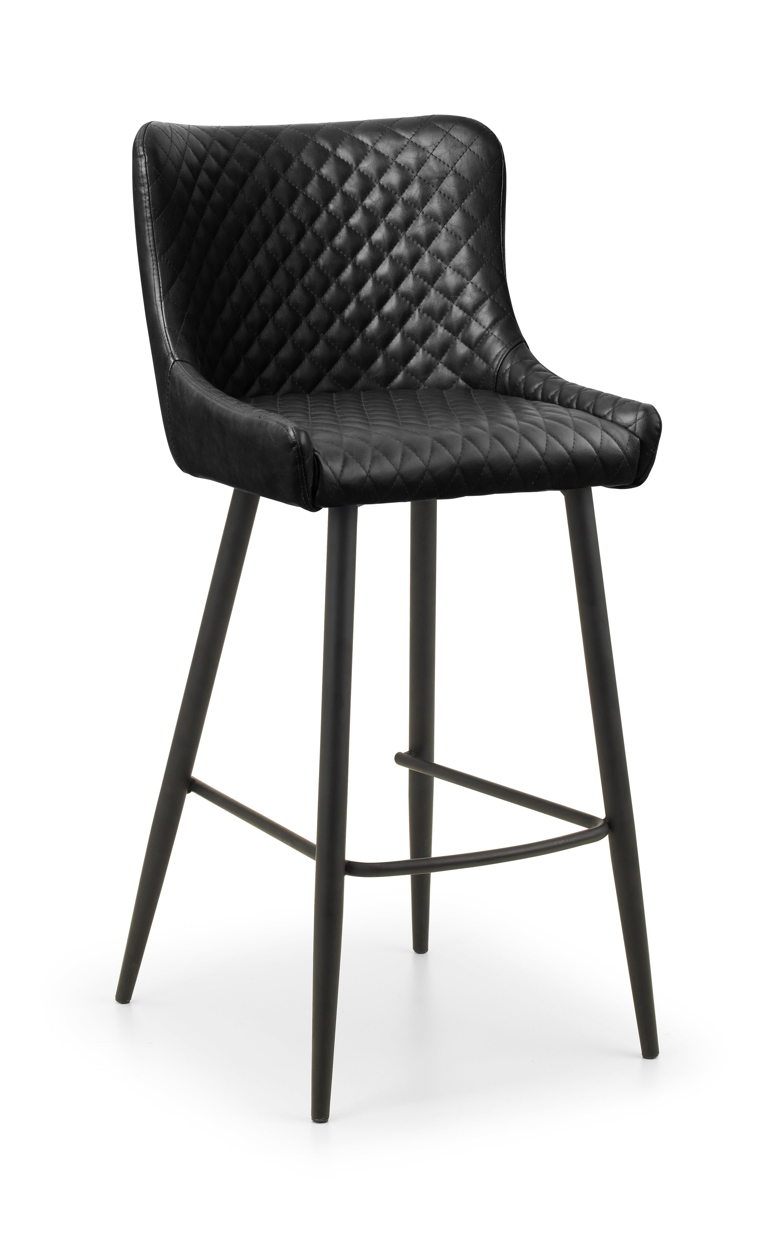 Lumin Bar Stool Grey/Black