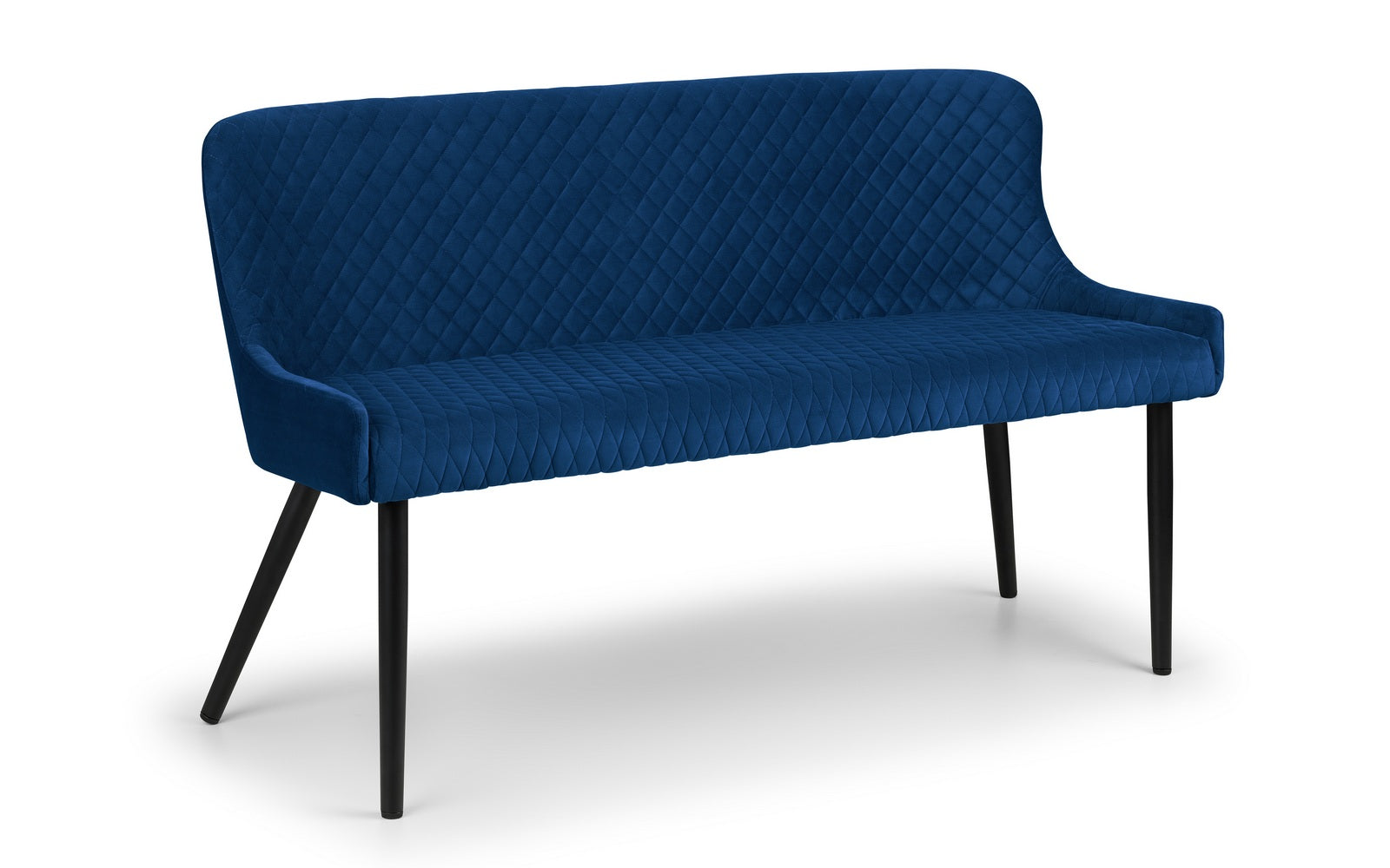 Lumin High Back Bench Blue/Black