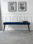 Lumin Low Bench Blue/Black