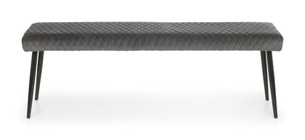 Lumin Low Bench Grey/Black