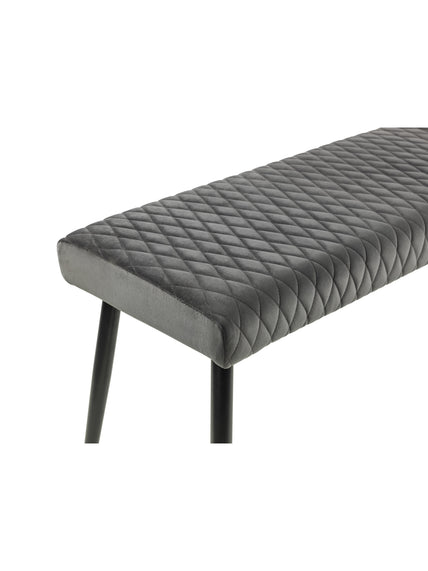 Lumin Low Bench Grey/Black