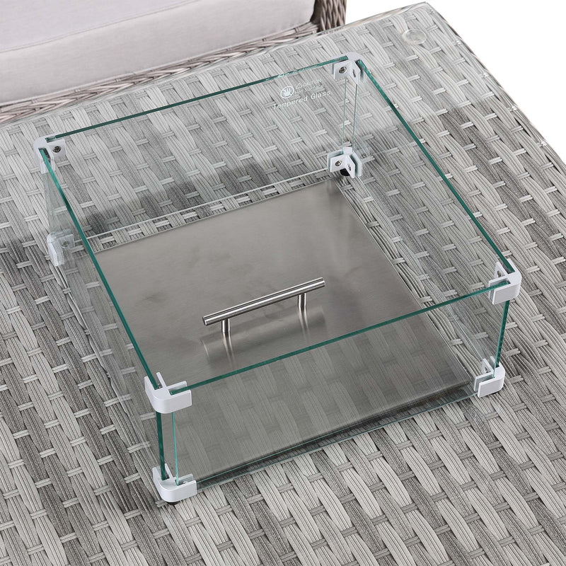 Kempton Grey Garden Set
